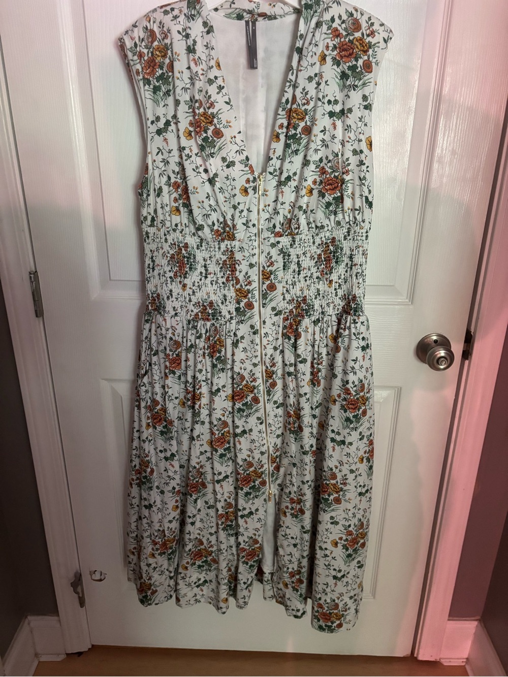 Anthropologie Maeve Floral Tommie dress 1X - Picture 3 of 6